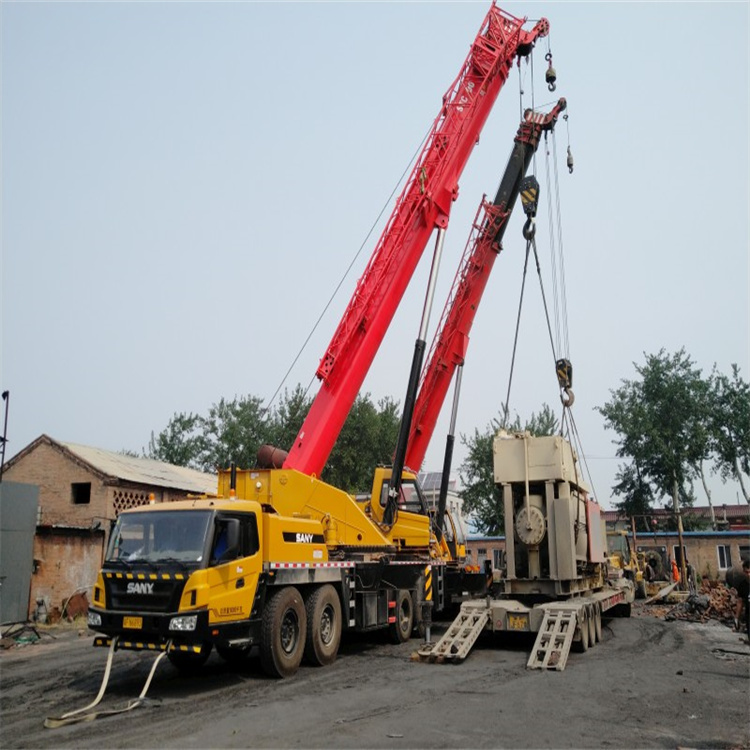 陵城附近大吊车出租|工地吊装设备租赁